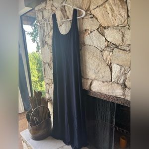 Navy Blue, Maxi Club Monaco Dress